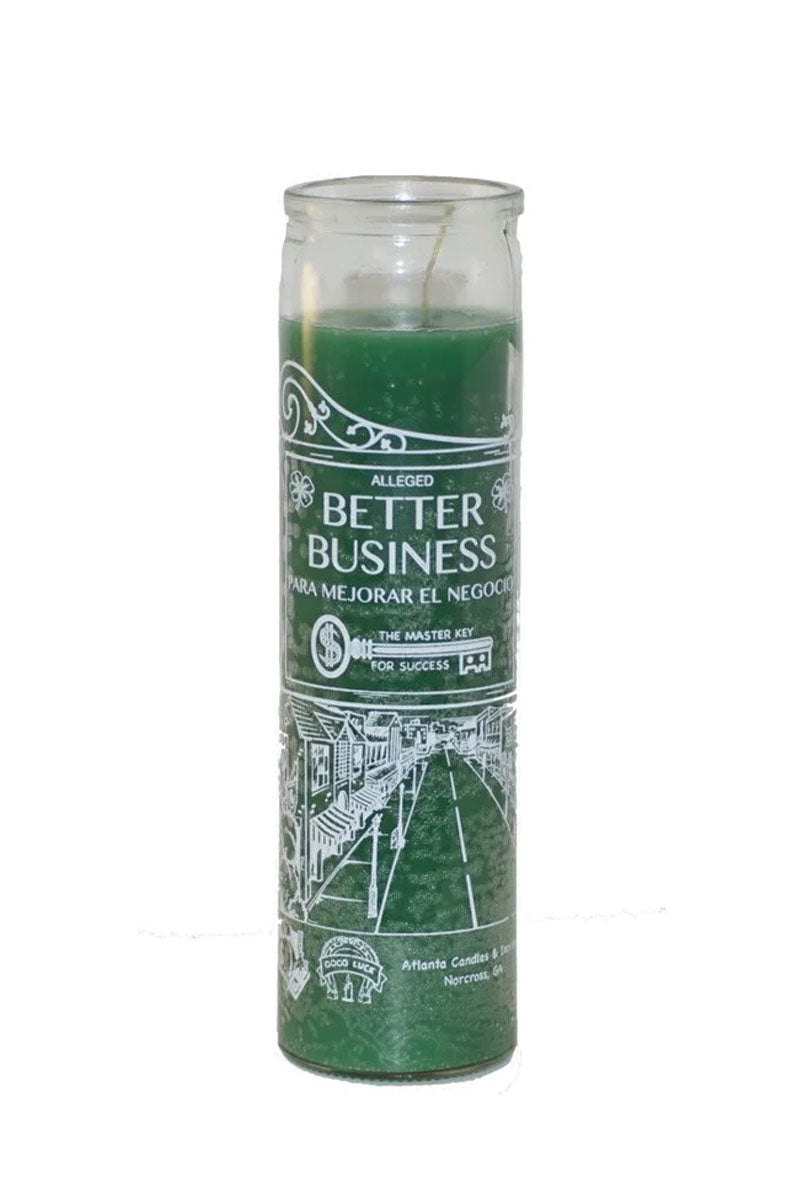 7 Day Better Business Candle - Green - Gaudy & Prim