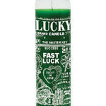 7 Day  Fast Luck Candle - Green - Gaudy & Prim
