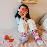 Solmate Lovebug Childrens Socks - Gaudy & Prim