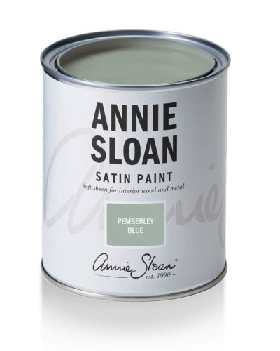 Annie Sloan Satin Paint® – Pemberley Blue - Gaudy & Prim