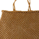 Jute String Shopper Bag