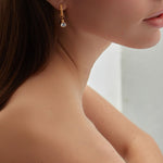 Estelle Earrings - Clear - Gaudy & Prim