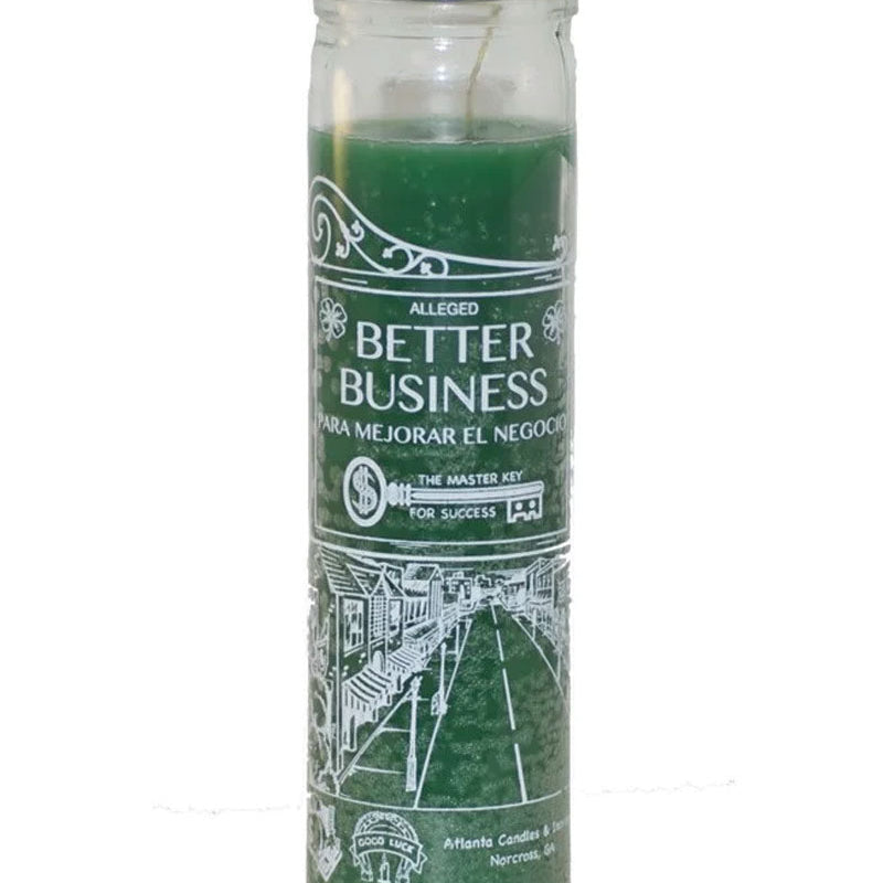 7 Day Better Business Candle - Green - Gaudy & Prim