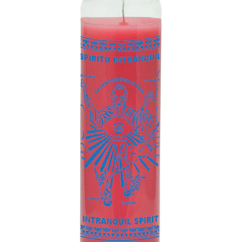 7 Day Candle Intranquil Spirit - Pink - Gaudy & Prim