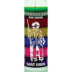 7 Day Candle San Simon - Seven Colour - Gaudy & Prim