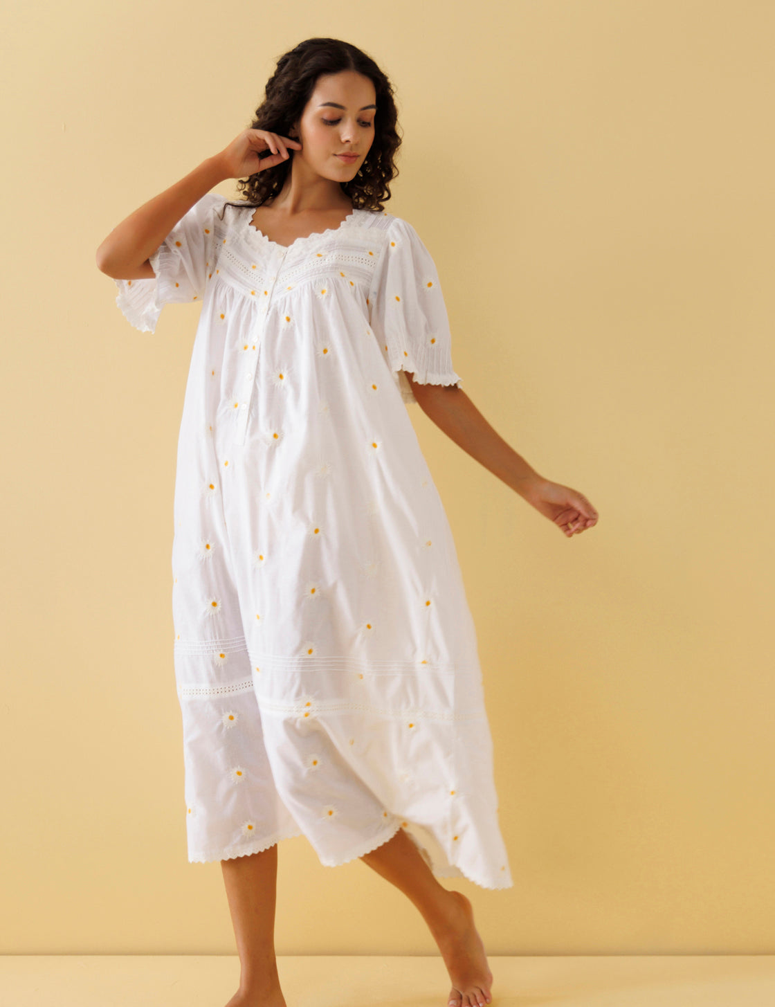 Daisy Lou Organic Cotton Nightie