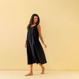 Jasmine Organic Cotton Nightie - Ebony