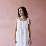 Jasmine Organic Cotton Nightie - Ivory