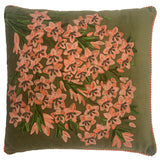 Cushion -English Garden Green/Pink