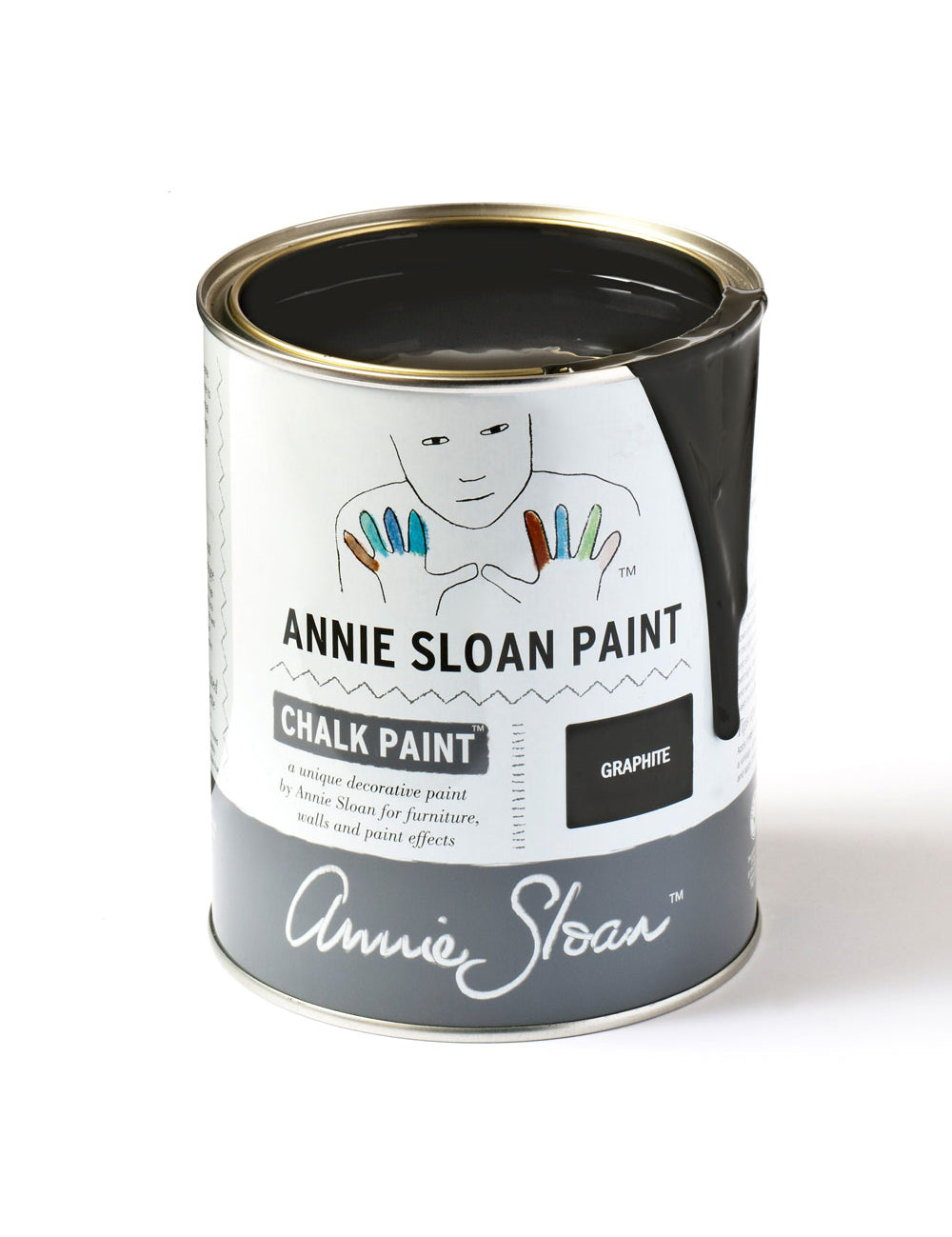 Annie Sloan Chalk Paint® - Graphite - Gaudy & Prim