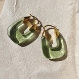 Rafelli Earrings Soft Green