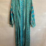 Vintage Sari Reversible Robe 2