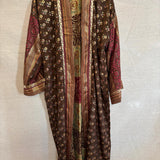 Vintage Sari Reversible Robe 1