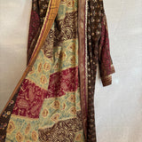 Vintage Sari Reversible Robe 1