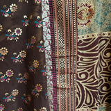 Vintage Sari Reversible Robe 1