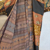 Vintage Sari Reversible Robe 7