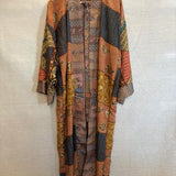 Vintage Sari Reversible Robe 7