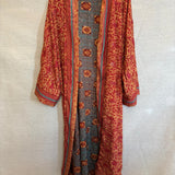 Vintage Sari Reversible Robe 8