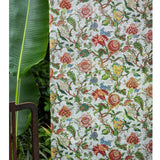 Printed Linen Curtain (Sequioa Cream)