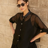 Chiara Silk Organza Shirt