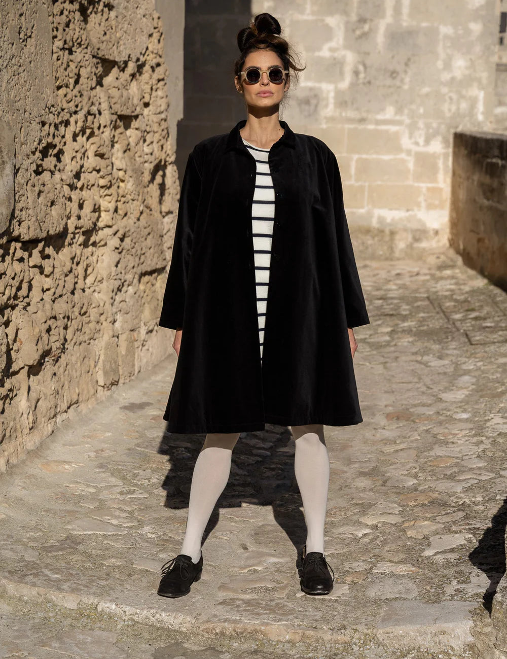 Deville Coat Cotton Velvet