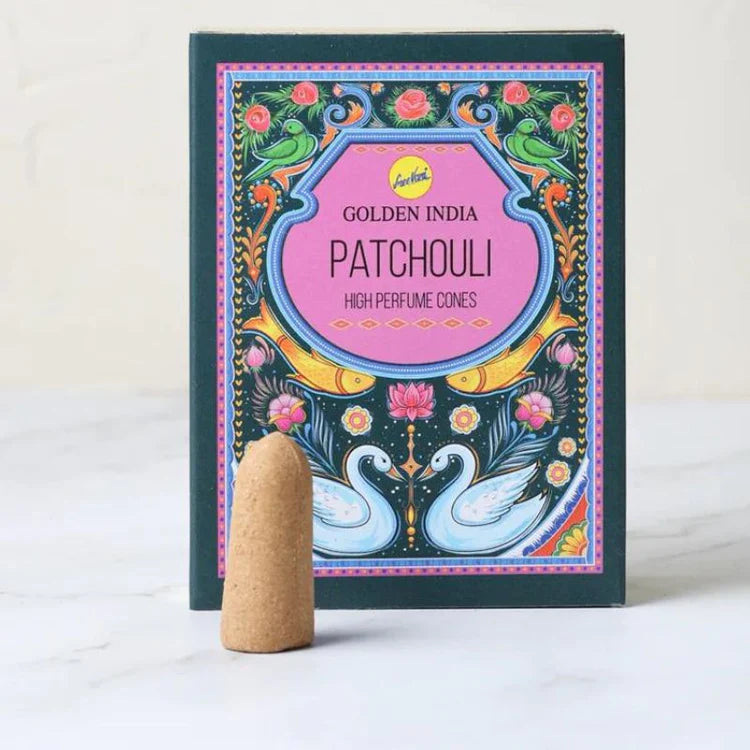 Patchouli incense cones - Gaudy & Prim