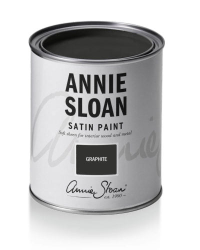 Annie Sloan Satin Paint® – Graphite - Gaudy & Prim