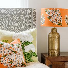 Cushion -English Garden - Gaudy & Prim