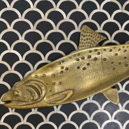 Fish Platter - Antique gold - Gaudy & Prim