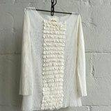 Rowena Top Cotton Mesh - Cream