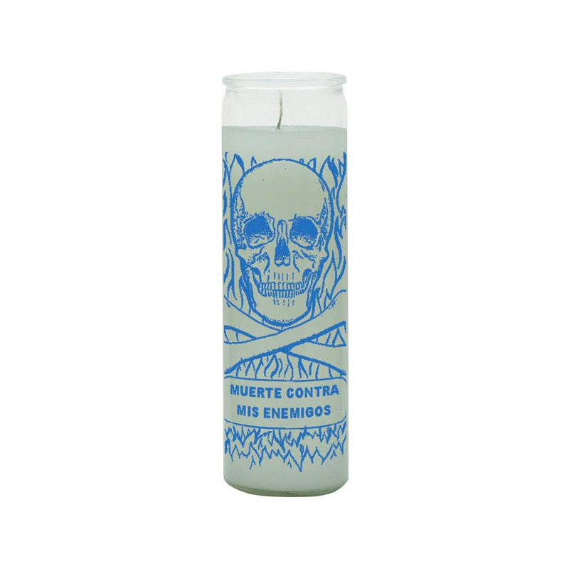 7 Day Protection From Enemies Candle - White - Gaudy & Prim