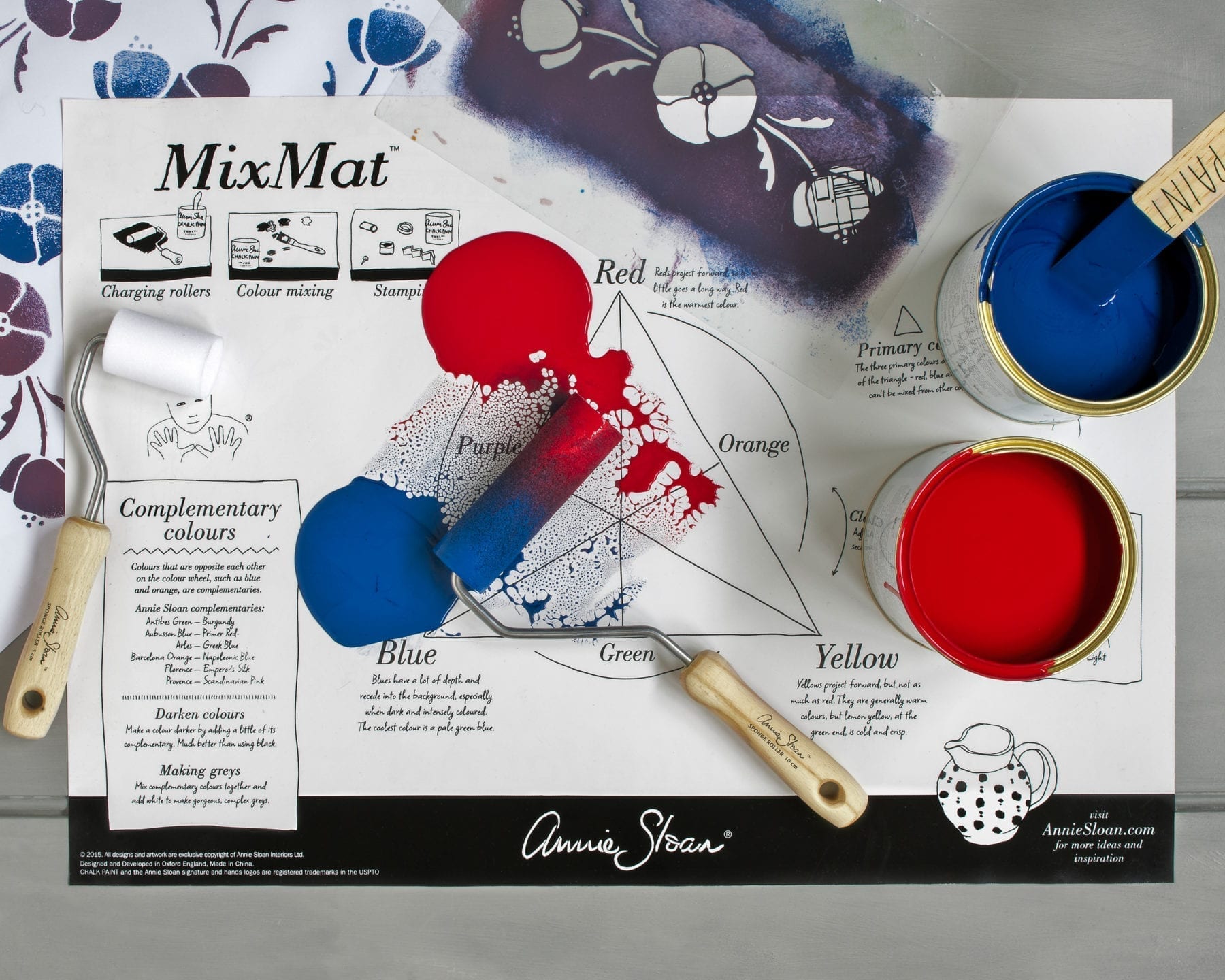 Mix mat - Annie Sloan - Gaudy & Prim