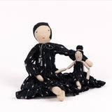 CALLA-Mum and Mini Silaiwali Doll - Gaudy & Prim