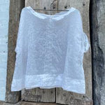 Paper Daisy Top White - Gaudy & Prim