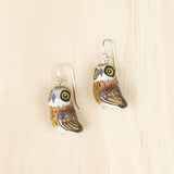 Boobook Owl Earrings - Gaudy & Prim