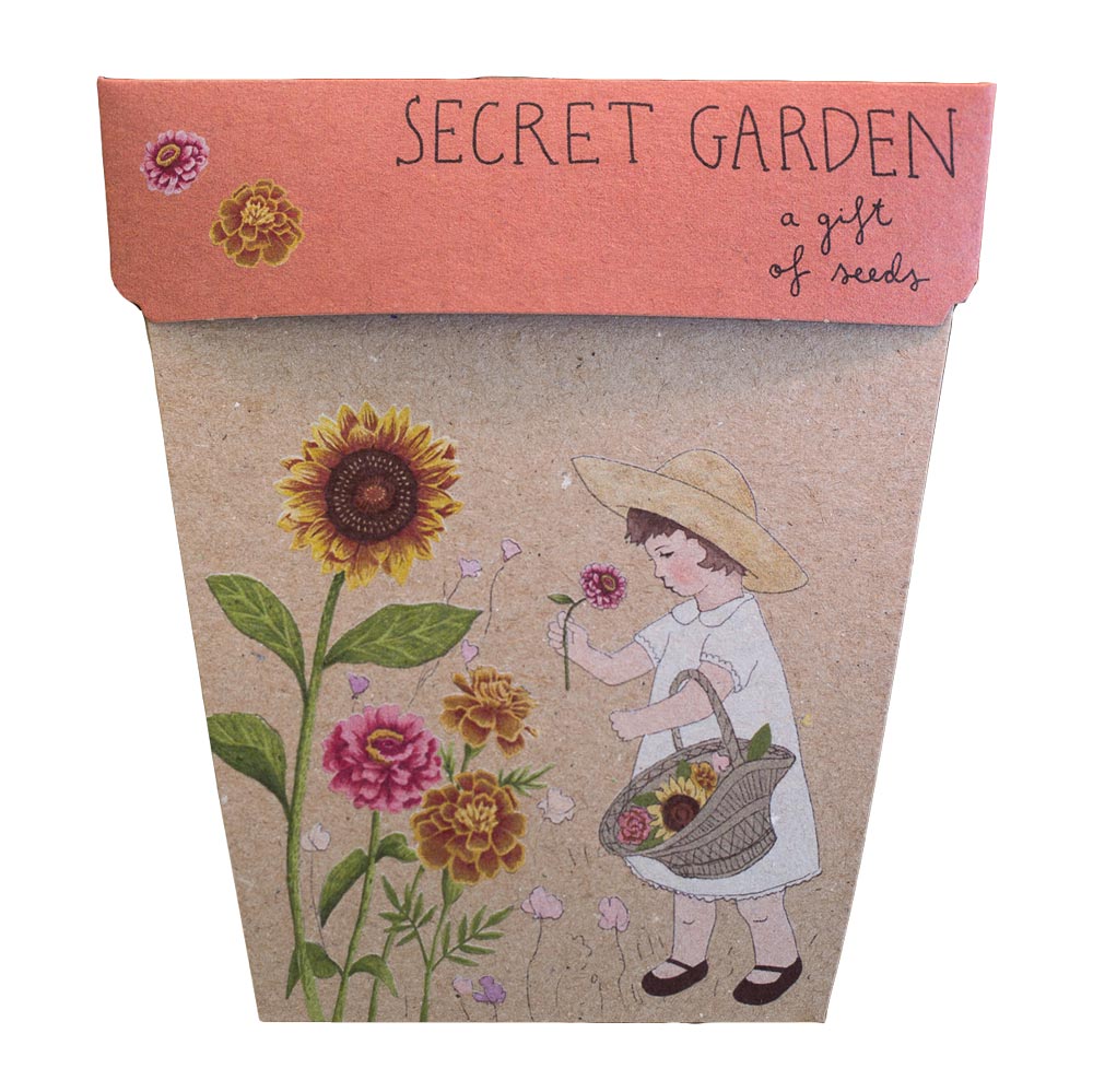Sow n sow Gift Card - Secret garden - Gaudy & Prim