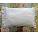 Embroidered Frill Pillowcase Set of 2 - Gaudy & Prim