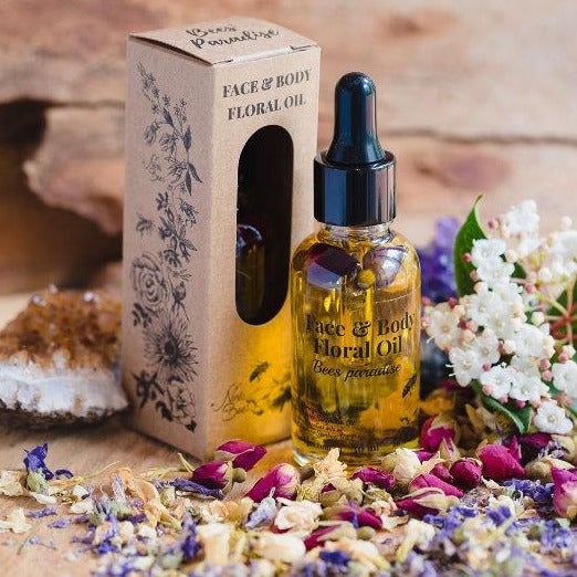 Face and Body Floral Oil "Bees' Paradise" - Gaudy & Prim