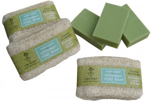 Thurlby Loofah Peppermint Foot Soap - Gaudy & Prim