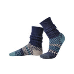 Solmate Cerulean Fusion Slouch Socks - Gaudy & Prim