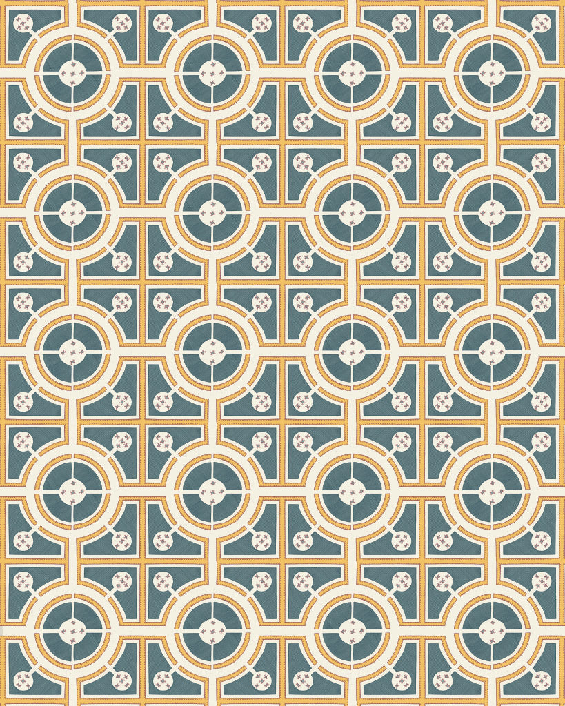 Annie Sloan RHS Decoupage Paper - Roundabouts - Gaudy & Prim