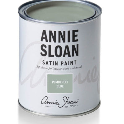 Annie Sloan Satin Paint® – Pemberley Blue - Gaudy & Prim