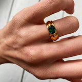 Juniper Ring - Emerald Green - Gaudy & Prim