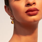 Priya Earrings - Citrine - Gaudy & Prim