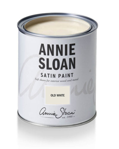 Annie Sloan Satin Paint® – Old White - Gaudy & Prim