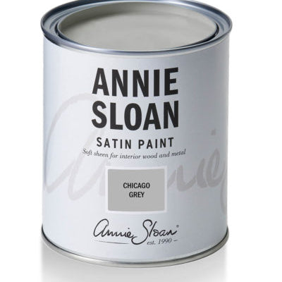Annie Sloan Satin Paint® – Chicago Grey - Gaudy & Prim